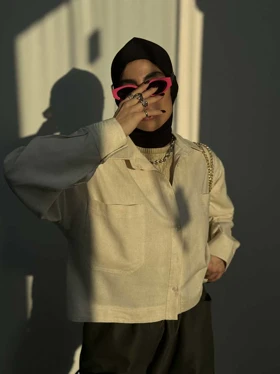 شومیز ساده کوتاه