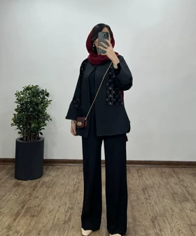 مانتو مجلسی مروارید