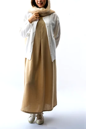 شومیز باکسی یقه گرد جیب‌دار زنانه