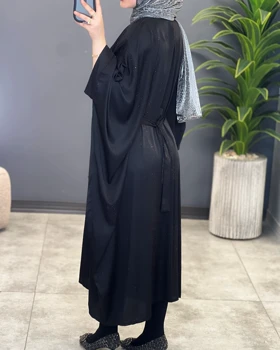 مانتو عبایی ساتن