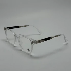 عینک بلوکات کروم هارتز کریستال نقره ای Chrome Hearts 2272 - کیفیت مستر