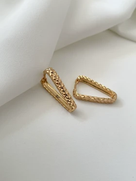 گوشواره مثلث تراش ژوپینگ