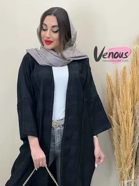 مانتو کتیبه بلند منگوله‌دار