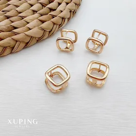 گوشواره مینیمال مربعی ژوپینگ