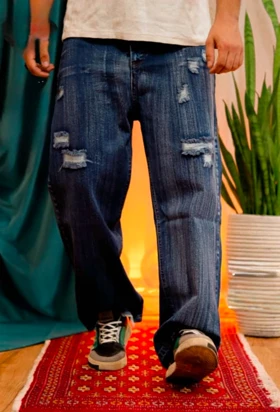 شلوار فول بگ کد 1021