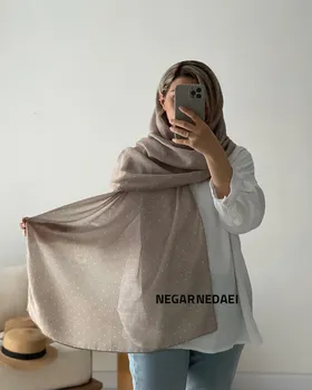شال خالدار نسکافه ایی