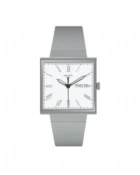 ساعت مچی سواچ SWATCH WHAT IF GRAY SO34M700
