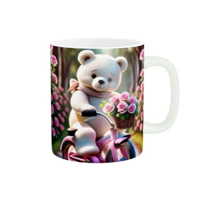 ماگ طرح زیبای خرس کد 36