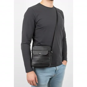 کیف دوشی چرم طبیعی هلند