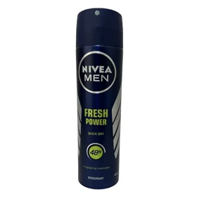 اسپری بدن مردانه نیوآ مدل fresh power quick dry حجم 150 میلی لیتر