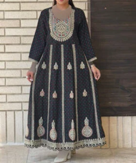 کورتای مارک دار برند هندی بیگ سایز 6954