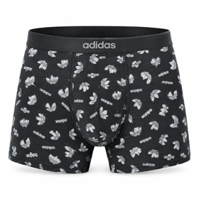 شورت پادار مردانه نخ پنبه اعلا طرح آدیداس (Adidas) – رنگ خاکستری