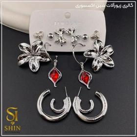 پک گوشواره شش‌تایی کد pg29