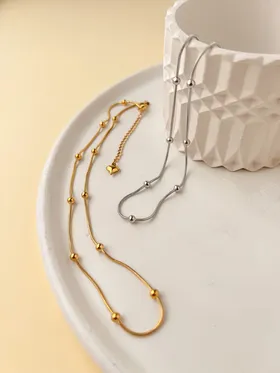 گردنبند زنانه توپی