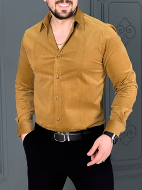 پیراهن 030802 AKOMOD عسلی