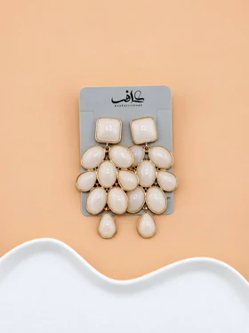 گوشواره سنگی صدفی