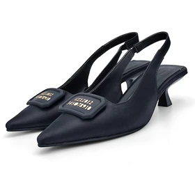 کفش مجلسی زنانه پاشنه‌دار 3 سانت مدل 400323 _ sandal valentino