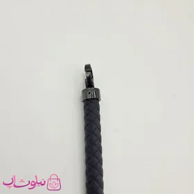 دستبند امگا رابر مشکی قفل مشکی مردانه زنانه کیفیت مستر