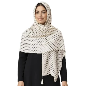شال طرح خال‌خال زنانه - 39251305