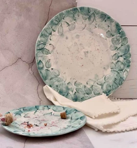 بشقاب سرامیکی برگ