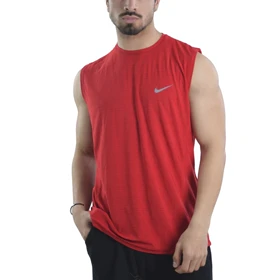 رکابی ورزشی مردانه نایک مدل VHD-Dri Fit-4K0988 قرمز