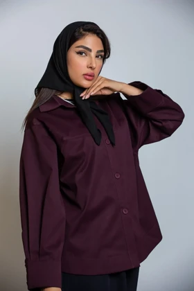 بارانی کتان پارکا مانلی