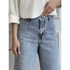 شلوار جین واید لگ 310235