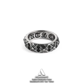 حلقه مردانه کروم هارتز Chrome Hearts Ring SK01