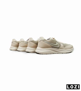 کفش کتانی مردانه کرم NIKE air zoom