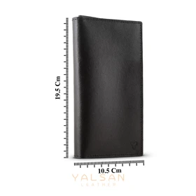 کیف پول مردانه چرم یلسان مدل پارلا کد 018-GS