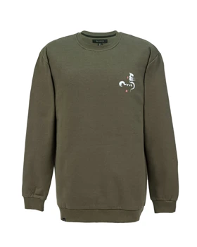 دورس مردانه سه نخ مدل ساده پشت چاپ پلیکان رنگ سبز کد 88253