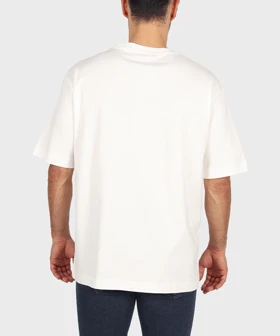 تیشرت لش سفید ساده 8190