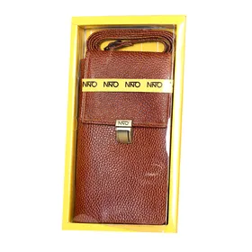 کیف گردنی چرمی نینو NINO مدل SBP0019