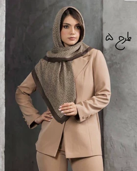 روسری نخی طرحدار 3566