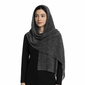 شال طرح سایه دار زنانه - 39251306