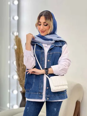 جین دو تکه جیب پاگن