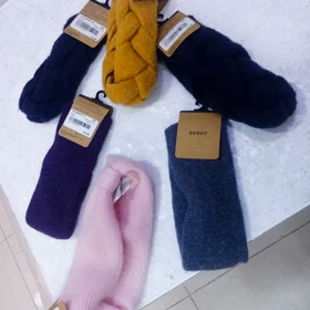 شال گردن بافتنی