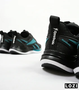 کفش کتانی ورزشی ریباک مشکی آبی Reebok Fusium Run مدل 4706