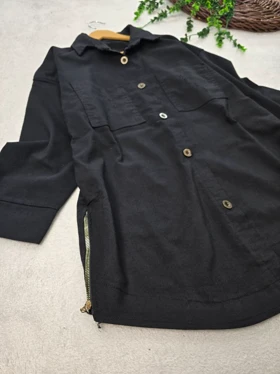 مانتو بغل زیپ