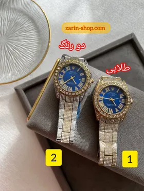 ساعت رولکس فول نگینی زنانه و مردانه
