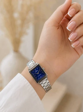 ساعت مچی زنانه کاسیو تانک کد W525 (آبی)