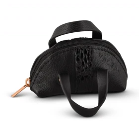 جاکلیدی زنانه چرم یلسان مدل مینور کد 205-MRV (مشکی)