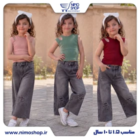 کراپ کبریتی دخترانه