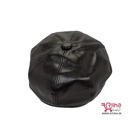 کلاه چرم دخترانه زنانه مدل هشت ترک نقابدار