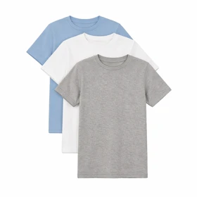 تیشرت پسرانه پیپرتس کد Z-HD32 مجموعه 3 عددی