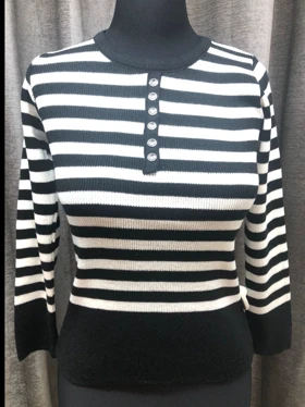 پلیور بافت مدل راه دکمه