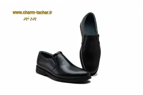 کفش بزرگپا مردانه مجلسی/اداری چرم طبیعی si163
