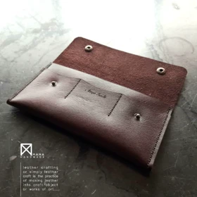 کیف پول دکمه دار