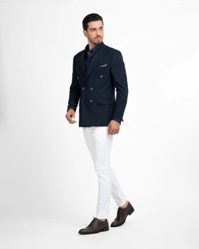 ام کی کالکشن کت mk-5638-navy-blue