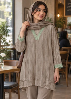 تونیک یقه 7 زنانه